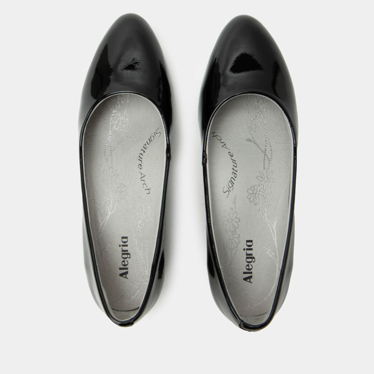Lisah Black Patent Shoe | Alegria Shoes