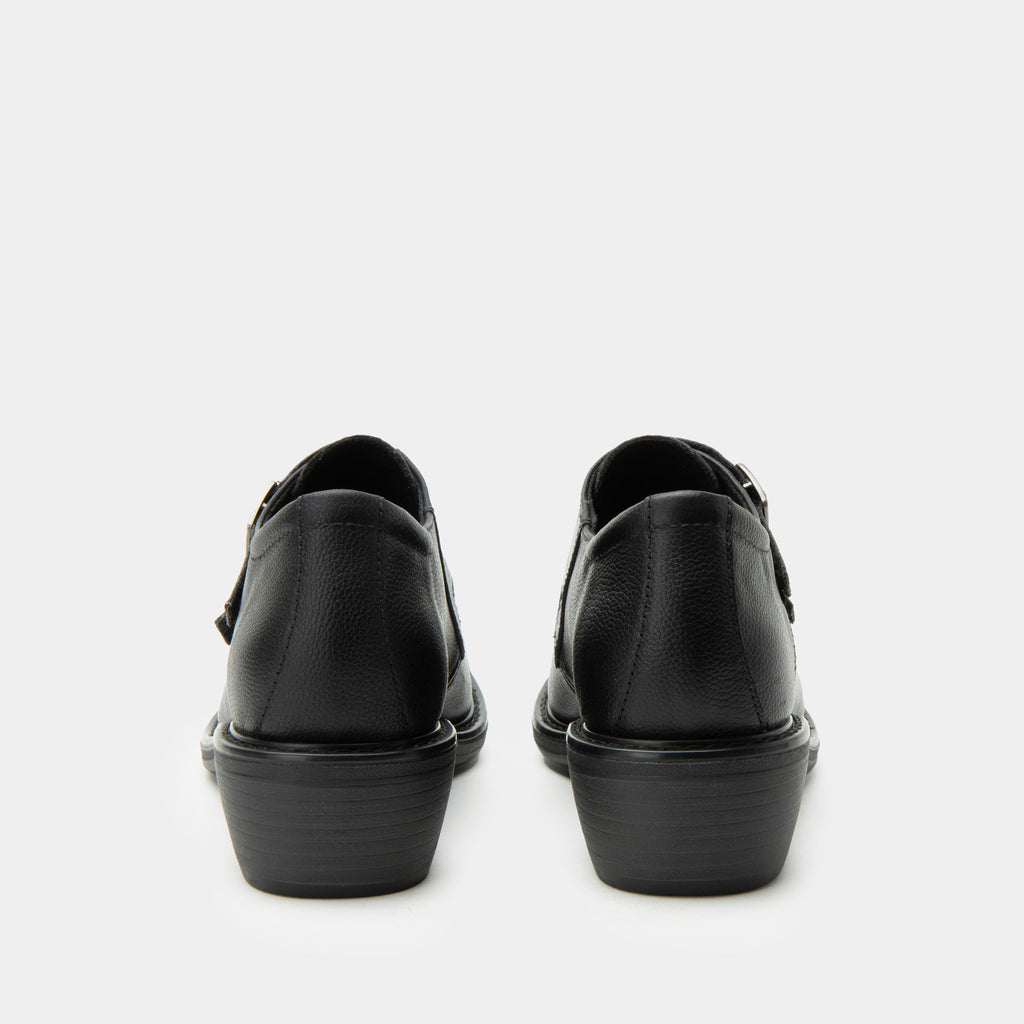 Mave Black Burnish Shoe | Alegria Shoes