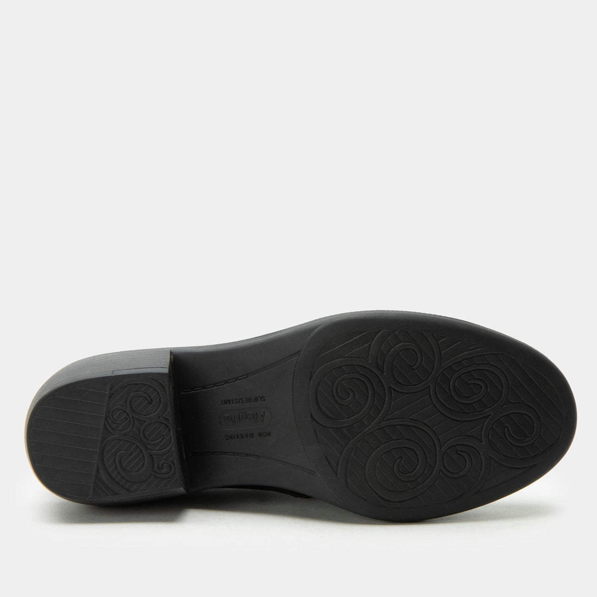 Mave Black Burnish Shoe | Alegria Shoes