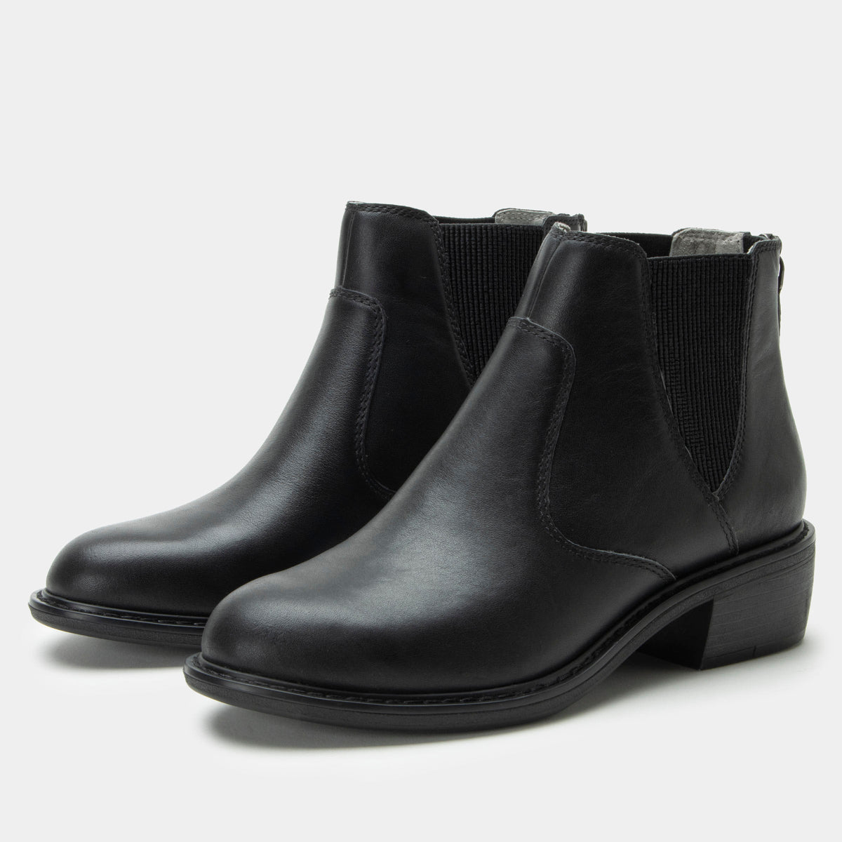 Meadow Black Boot | Alegria Shoes