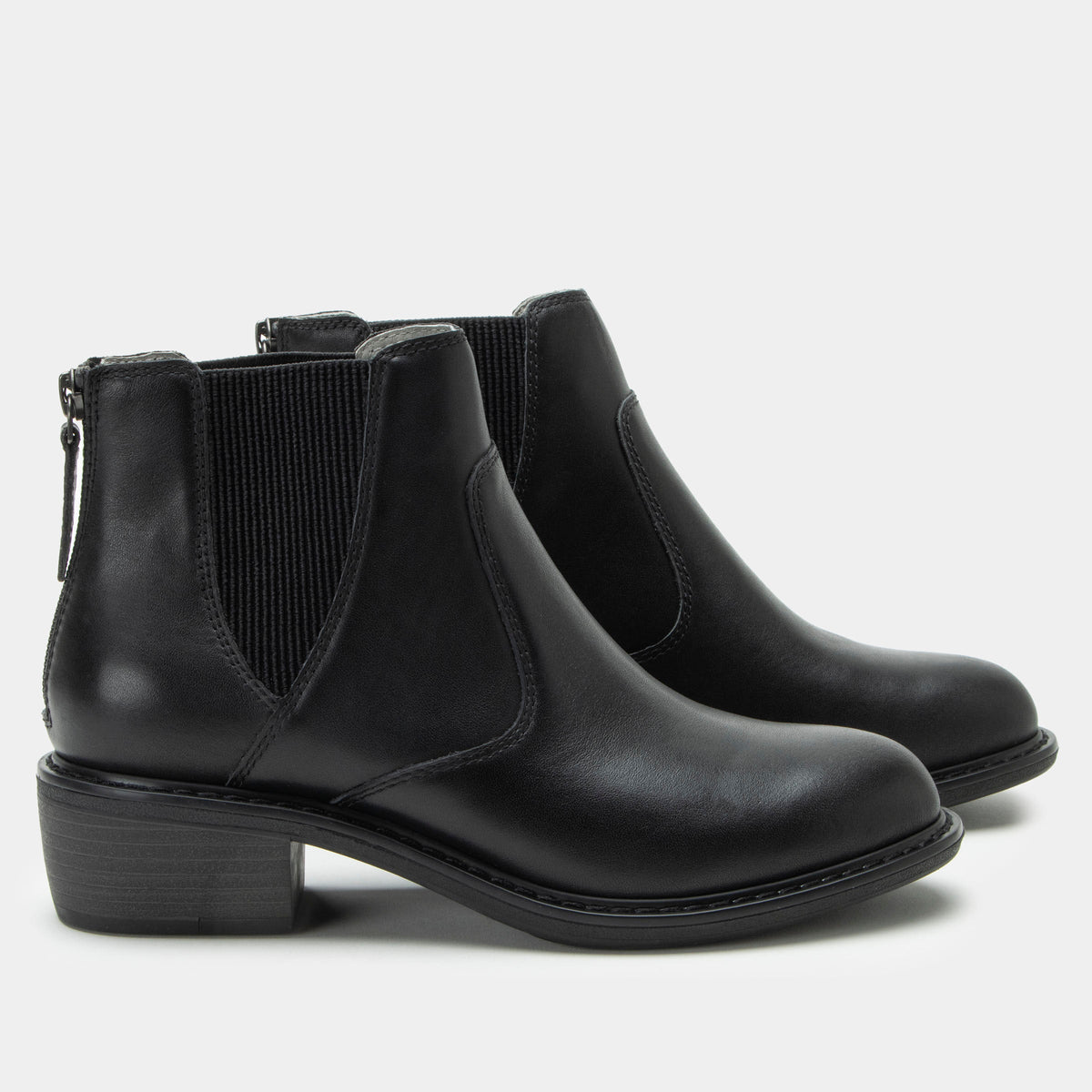 Meadow Black Boot | Alegria Shoes