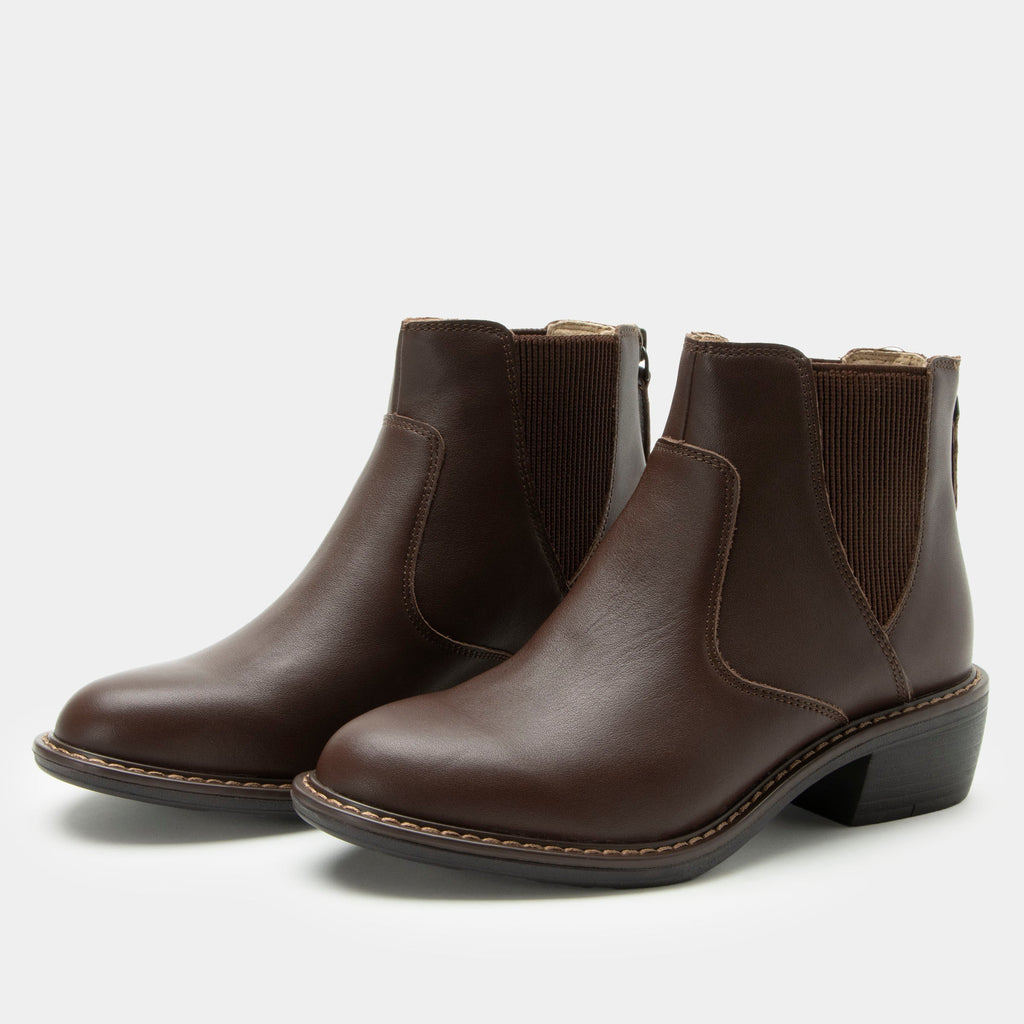 Meadow Chocolate Boot | Alegria Shoes
