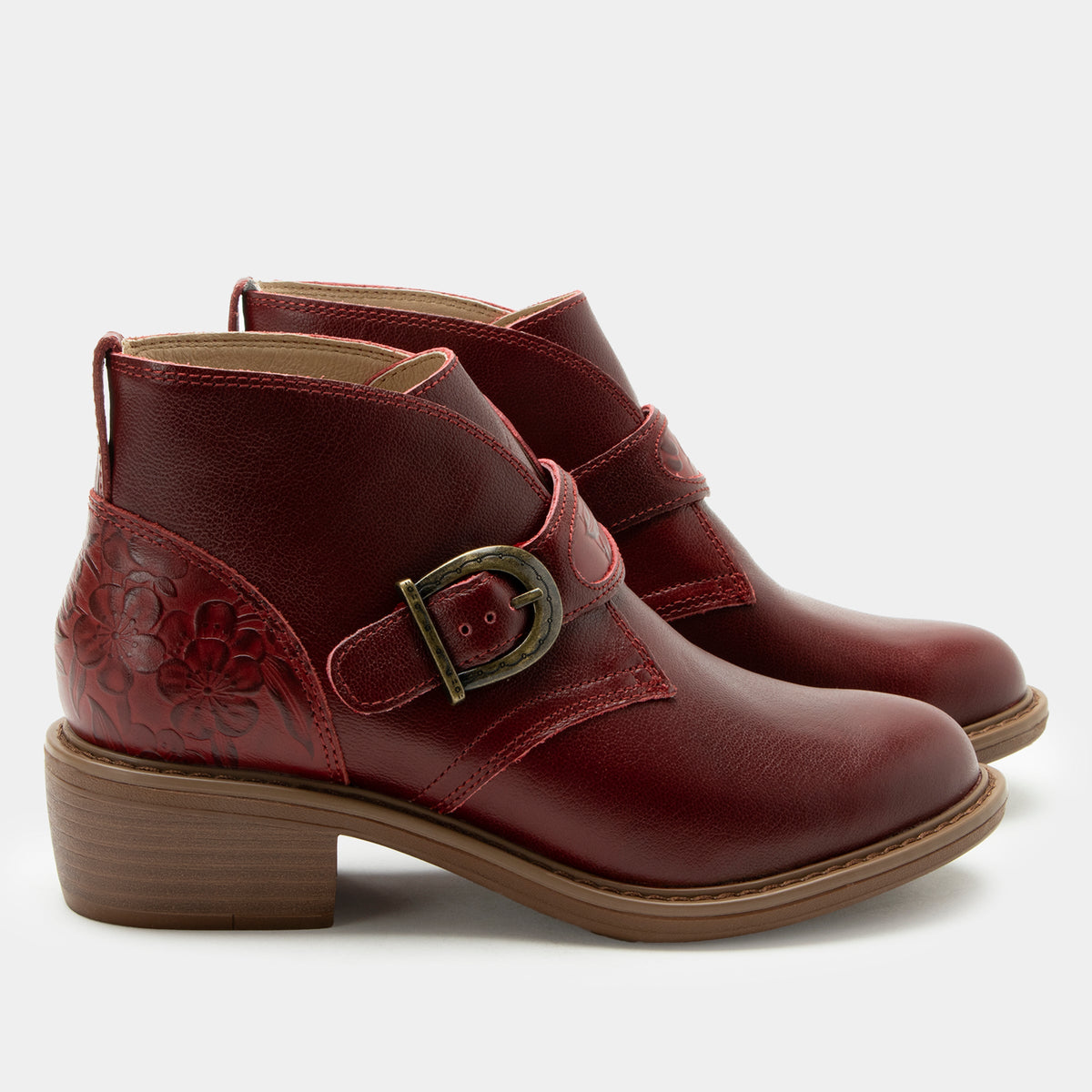 Mikki Loretta Red Boot | Alegria Shoes
