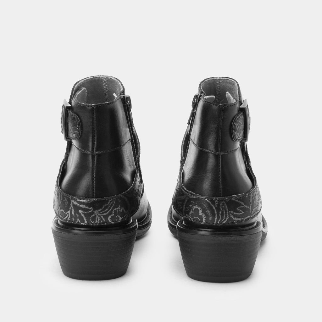 Millie Embroider Me Black Boot | Alegria Shoes