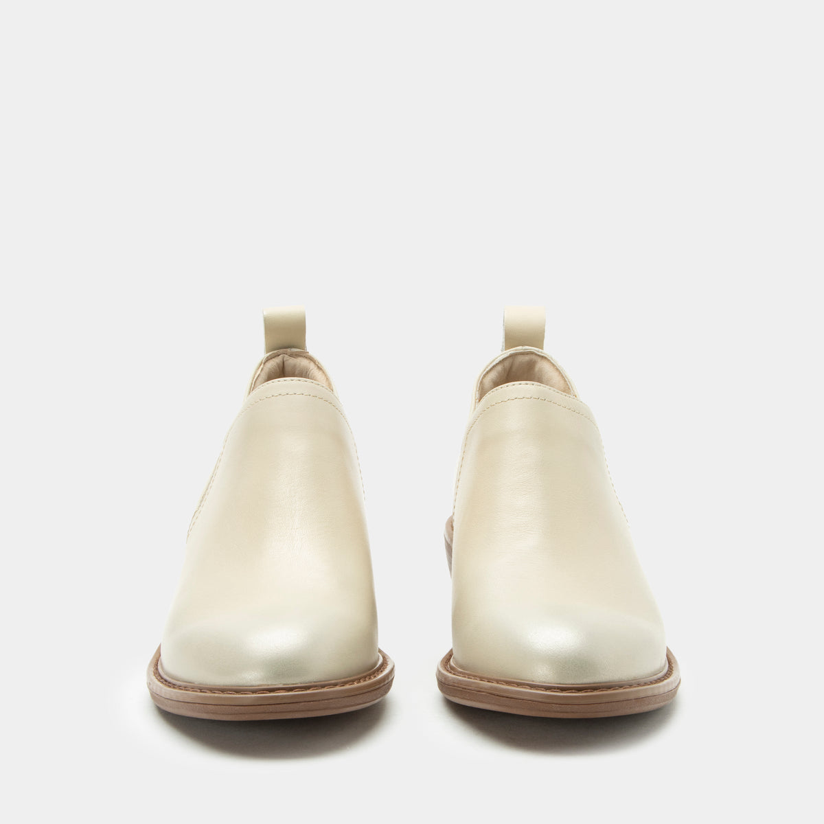 Merle Gold Cream Boot | Alegria Shoes