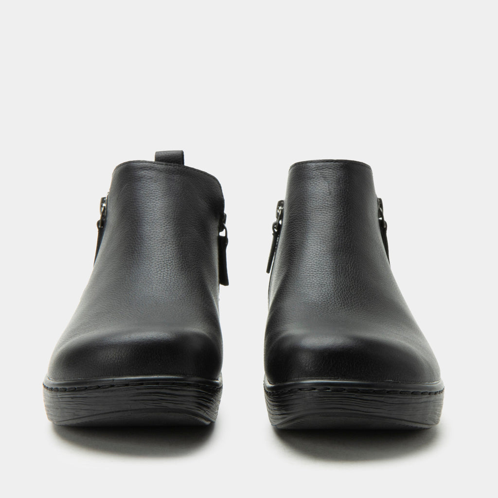 Oaklee Black Bird Boot | Alegria Shoes