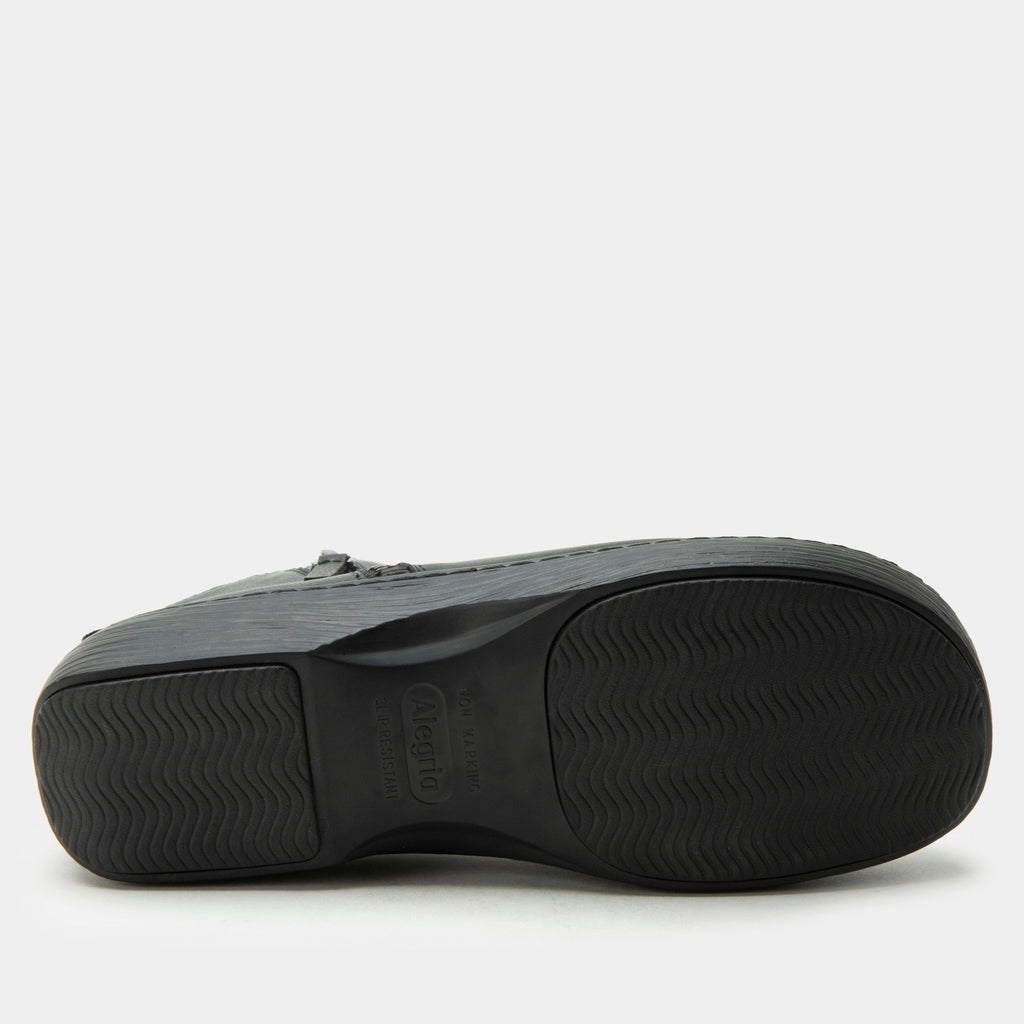 Oaklee Black Bird Boot | Alegria Shoes
