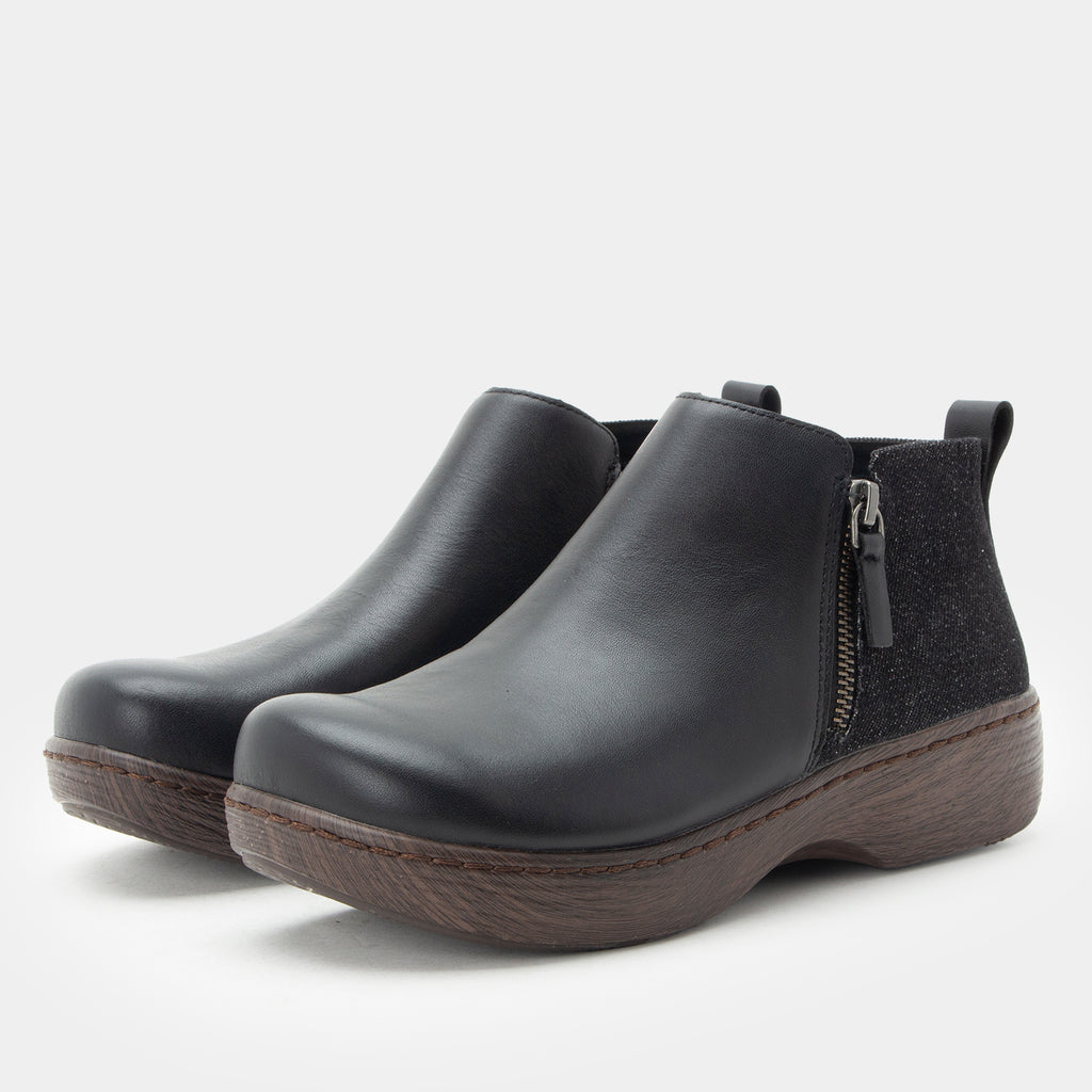 Oaklee Black Denim Boot