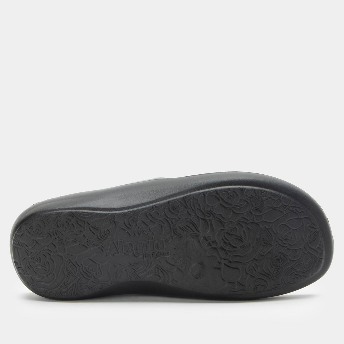 Ode Black Gloss Sandal | Alegria Shoes
