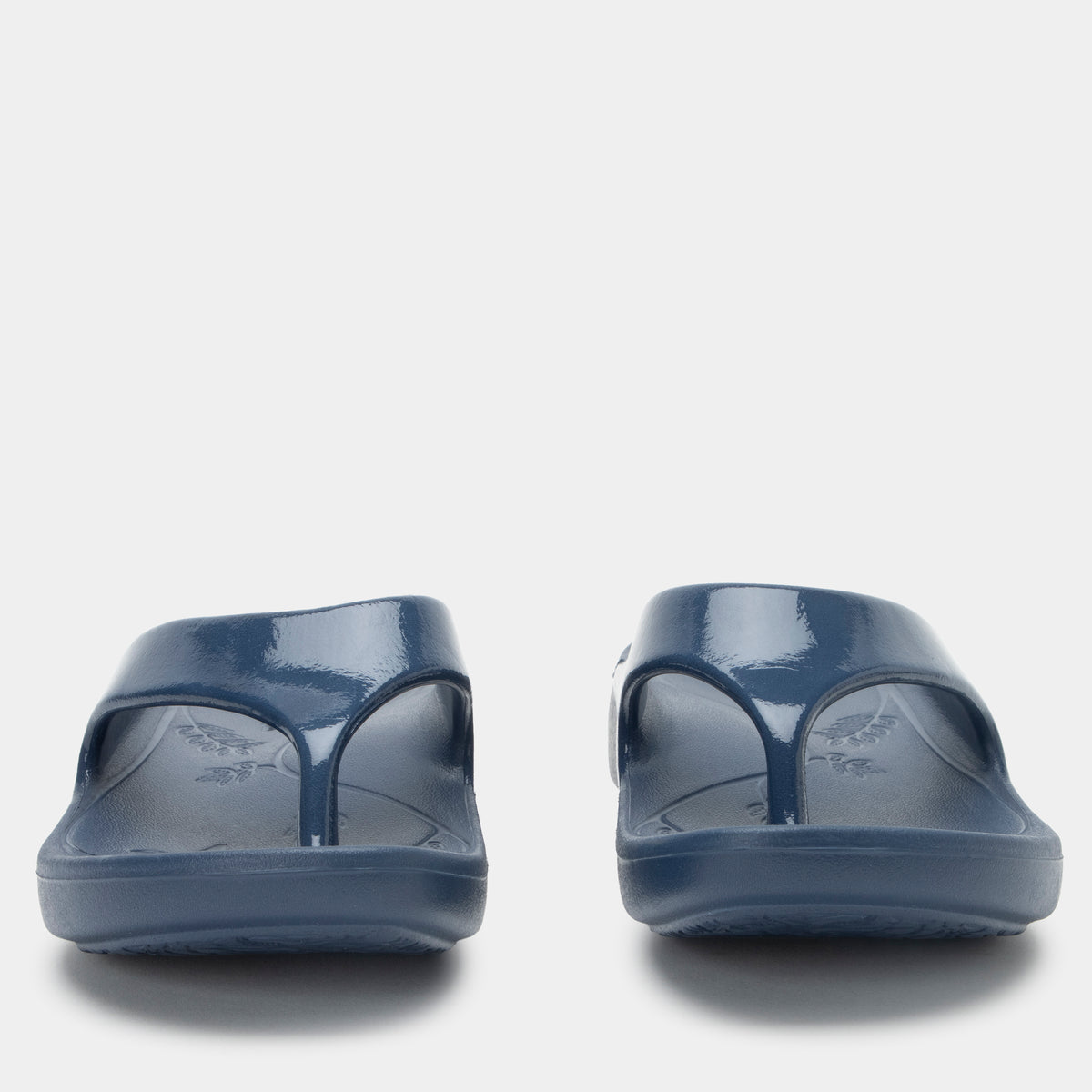 Ode Navy Gloss Sandal
