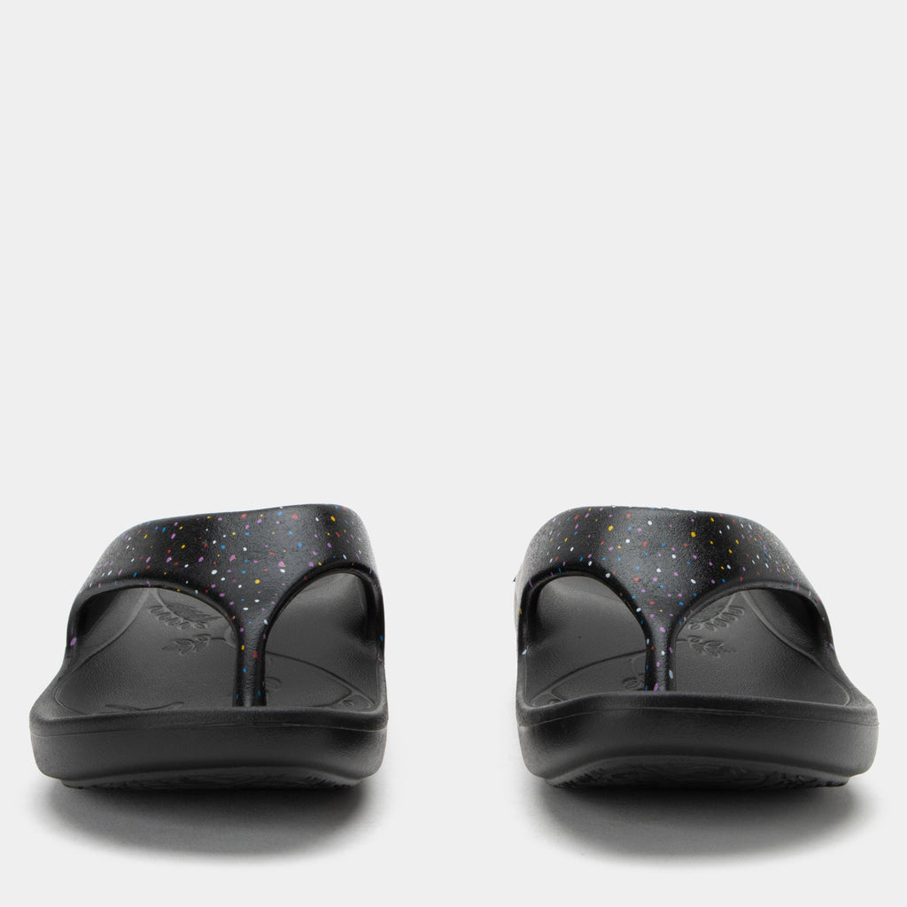 Ode Sprinkles EVA flip-flop sandal on recovery rocker outsole - ODE-763_S4
