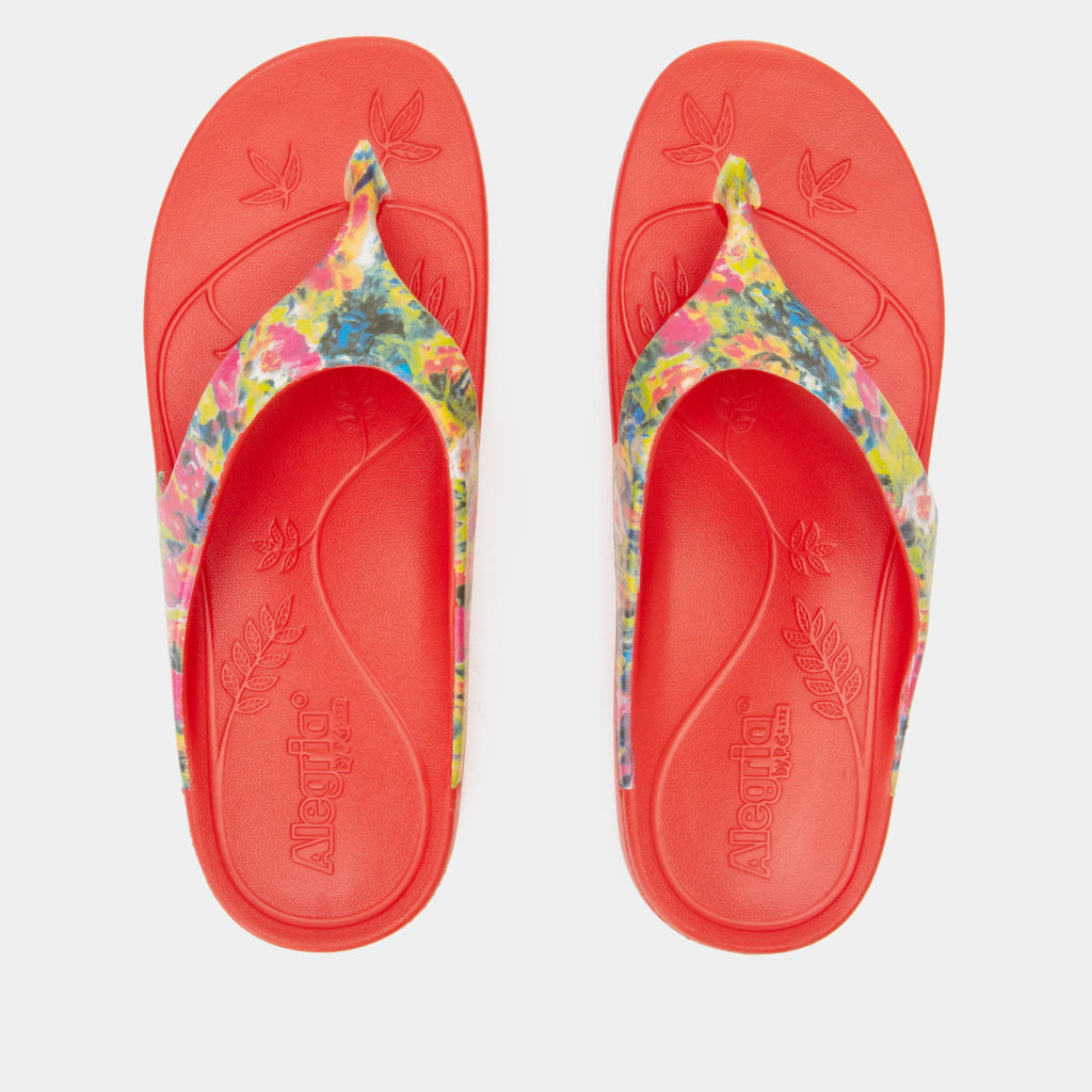 Ode Itchycoo EVA flip-flop sandal on recovery rocker outsole - ODE-7769_S4
