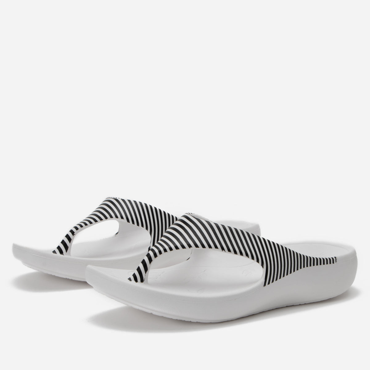 Ode Stripes Sandal | Alegria Shoes