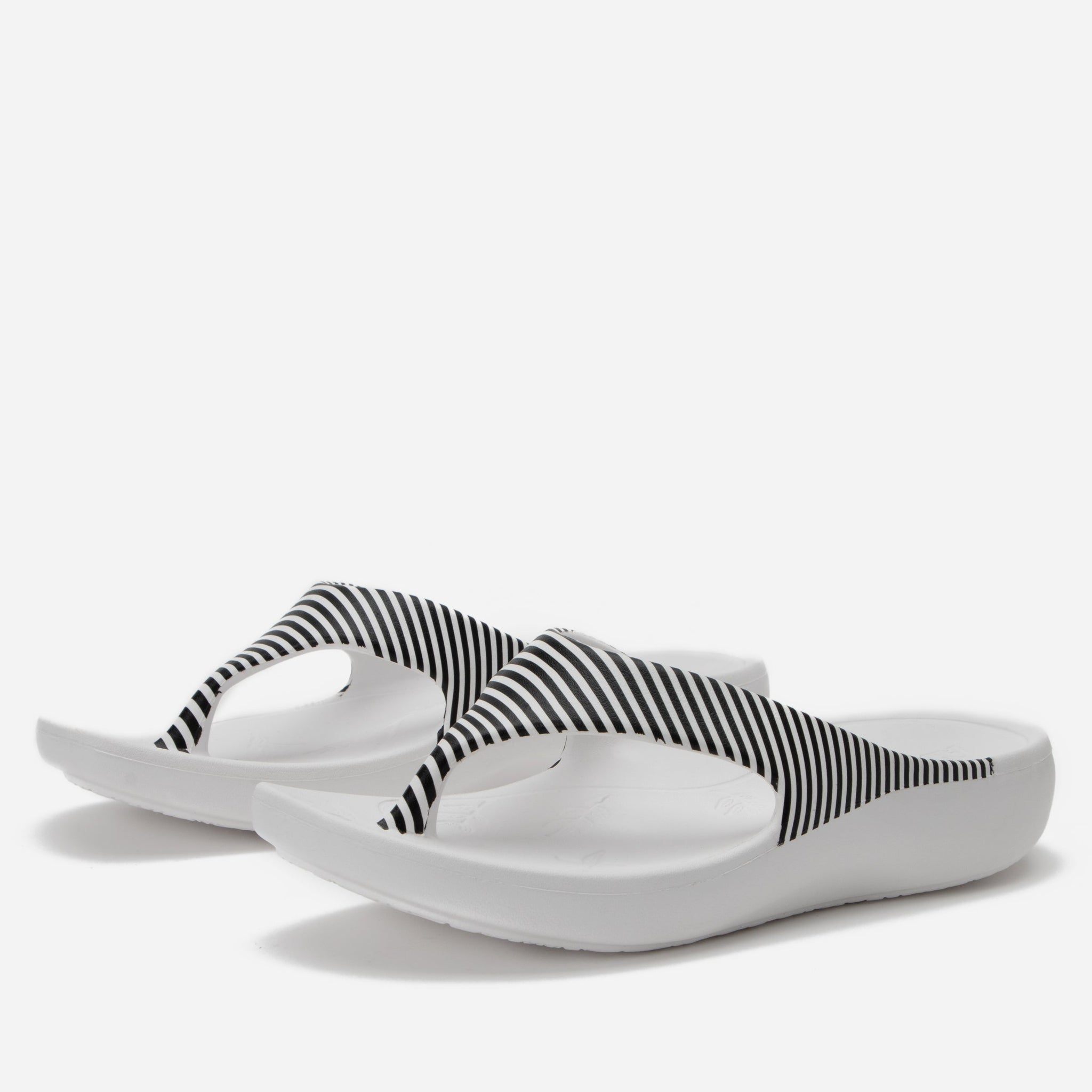 Ode Stripes Sandal - Alegria Shoes