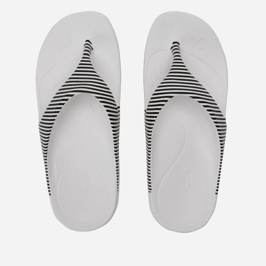 Ode Stripes Sandal | Alegria Shoes