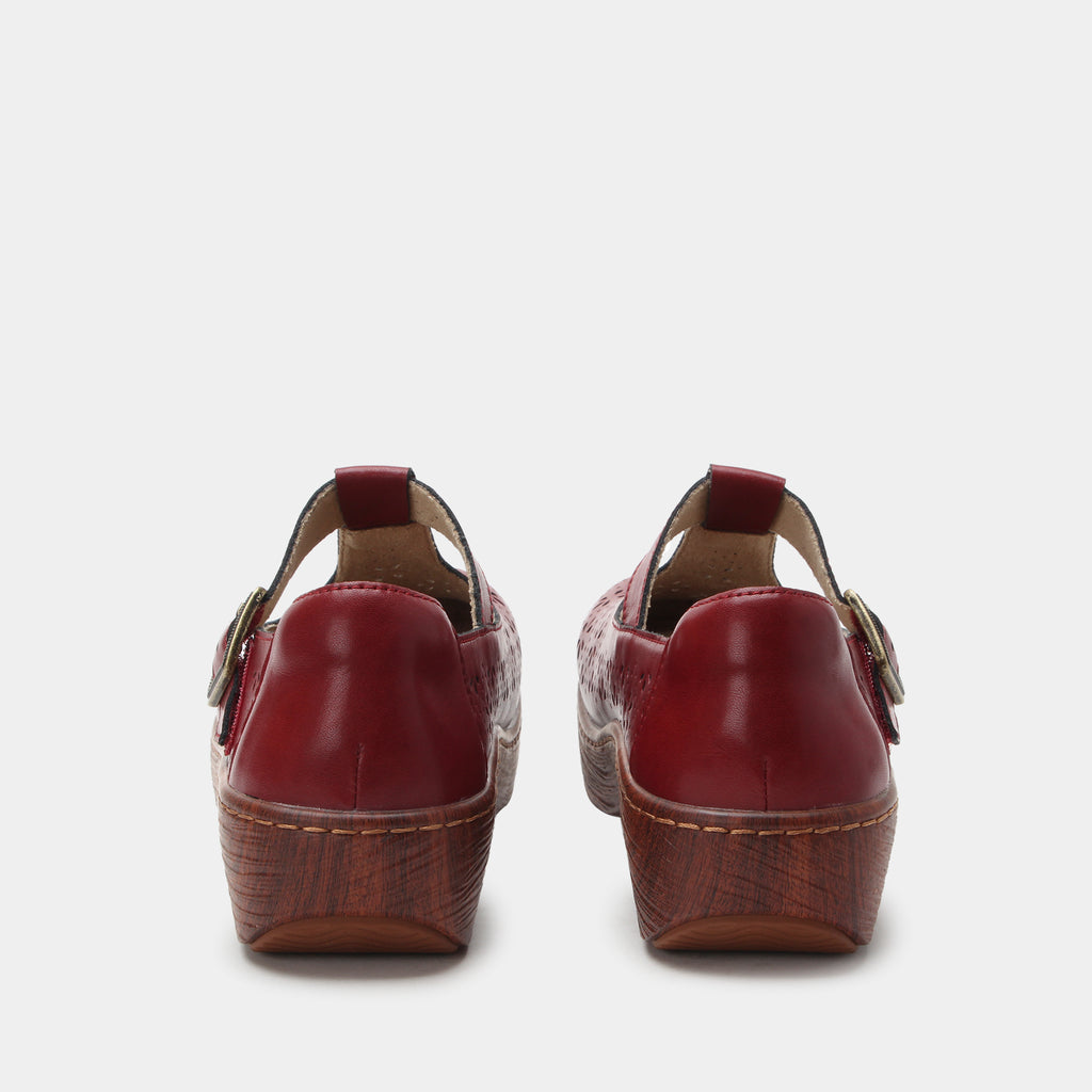 Odessa Red Breeze Shoe | Alegria Shoes