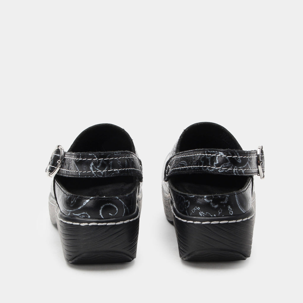 Olie Embroider Me Pewter Shoe | Alegria Shoes