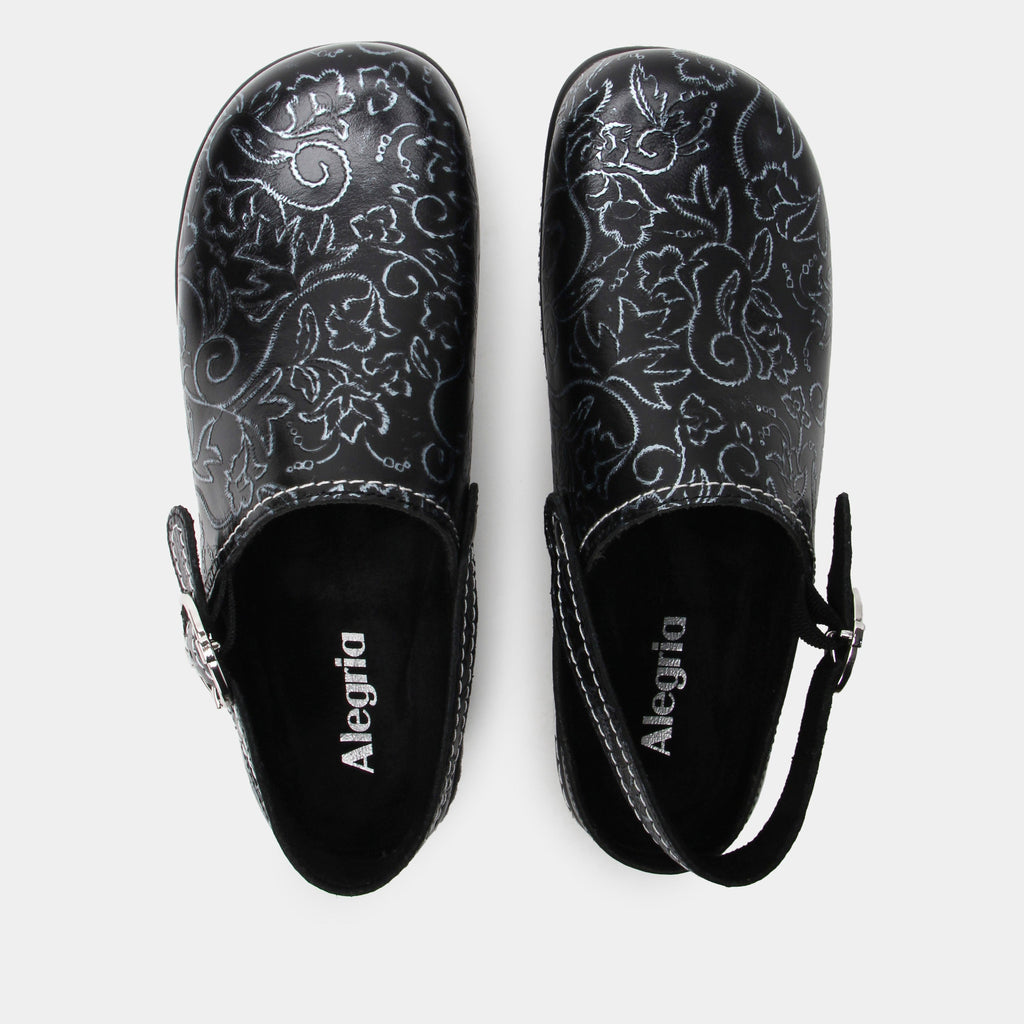 Olie Embroider Me Pewter Shoe | Alegria Shoes