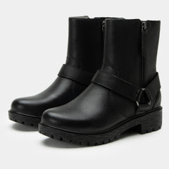 Olympia Black Bird Boot