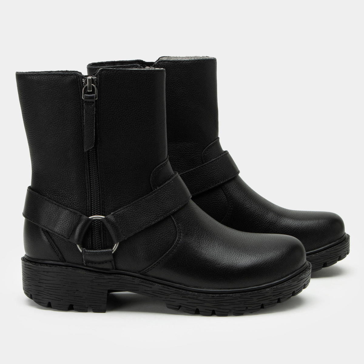 Olympia Black Bird Boot | Alegria Shoes