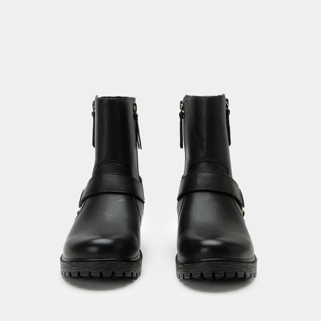Olympia Black Bird Boot | Alegria Shoes
