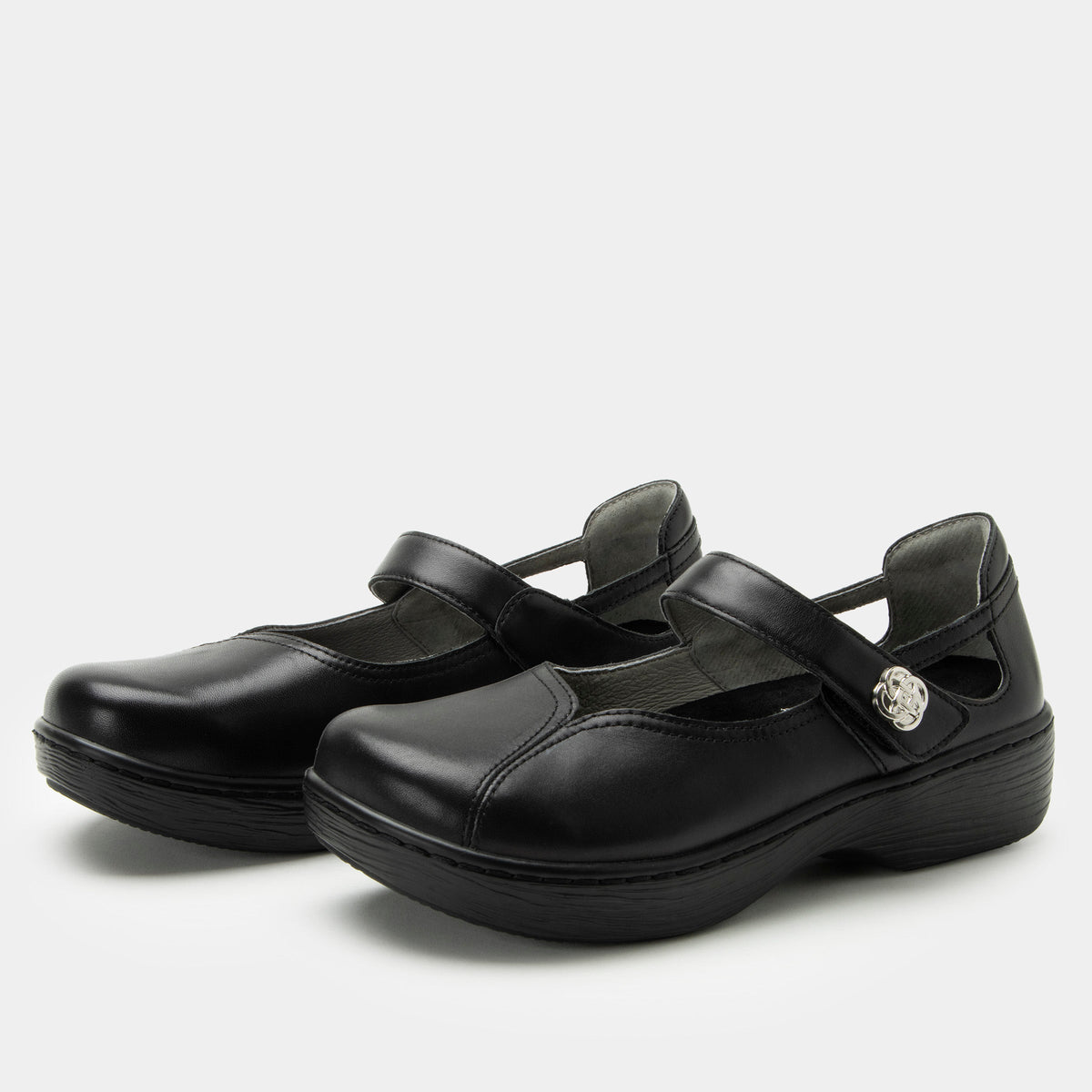 Onika Black Shoe | Alegria Shoes