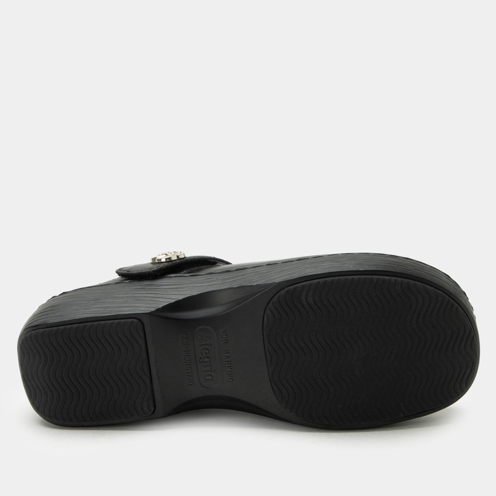 Onika Black Shoe | Alegria Shoes
