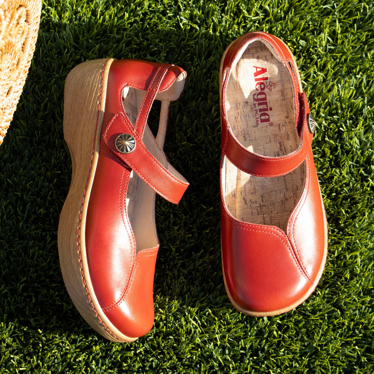 Onika Big Red Shoe | Alegria Shoes