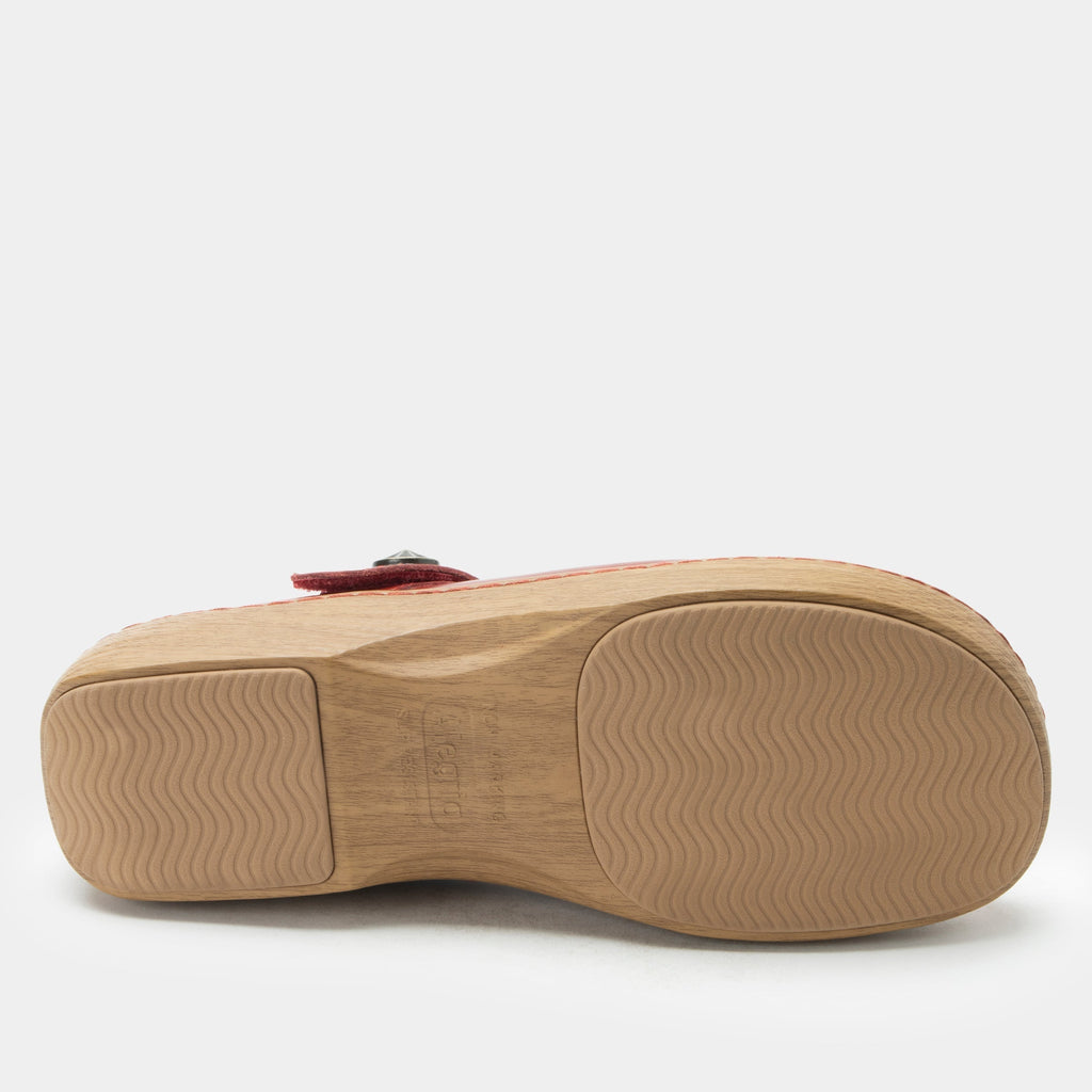 Onika Big Red Shoe | Alegria Shoes