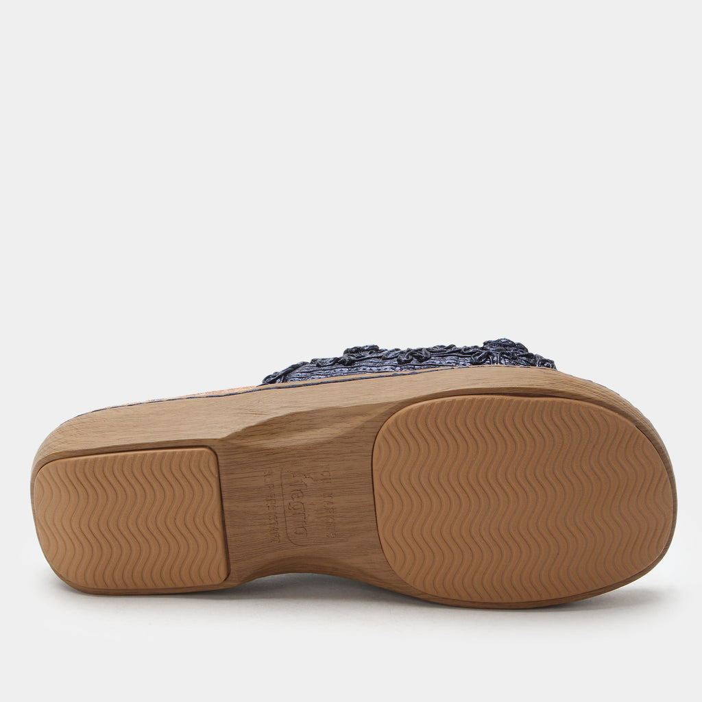 Oona Fancy Navy Sandal | Alegria Shoes