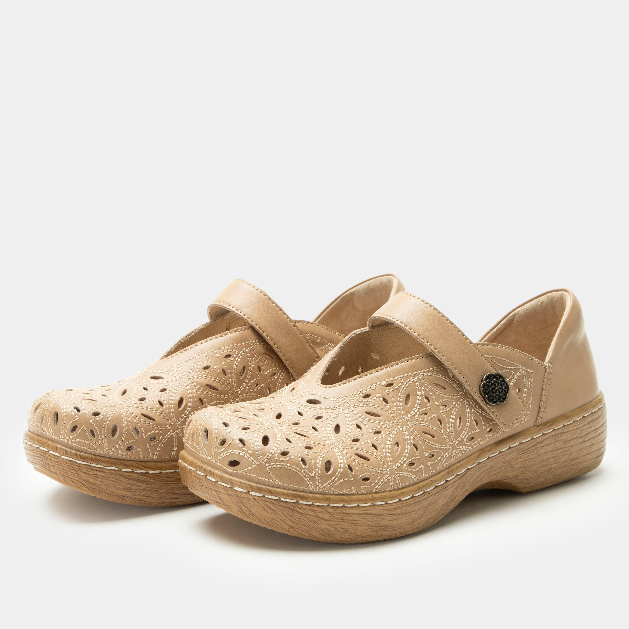Opheliah Latte Breeze Shoe - Alegria Shoes