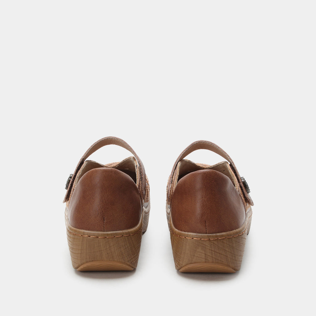 Opheliah Worn Cognac Breeze Shoe | Alegria Shoes