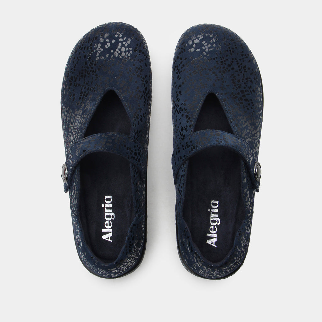Opheliah Blue Notes | Alegria Shoes
