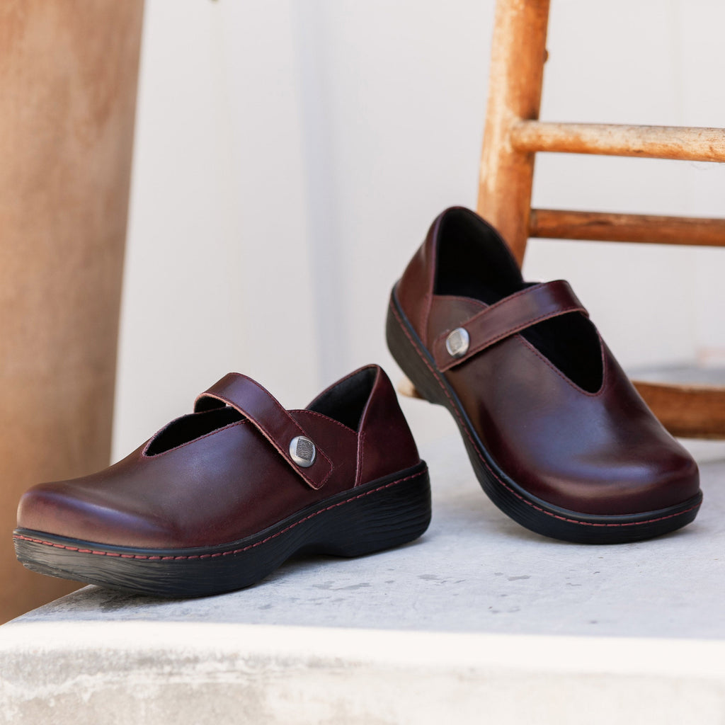 Opheliah Midnight Plum Shoe | Alegria Shoes