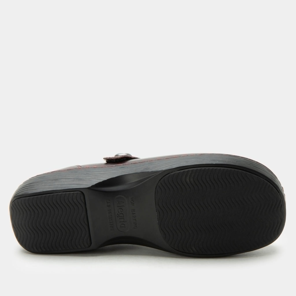 Opheliah Midnight Plum Shoe | Alegria Shoes