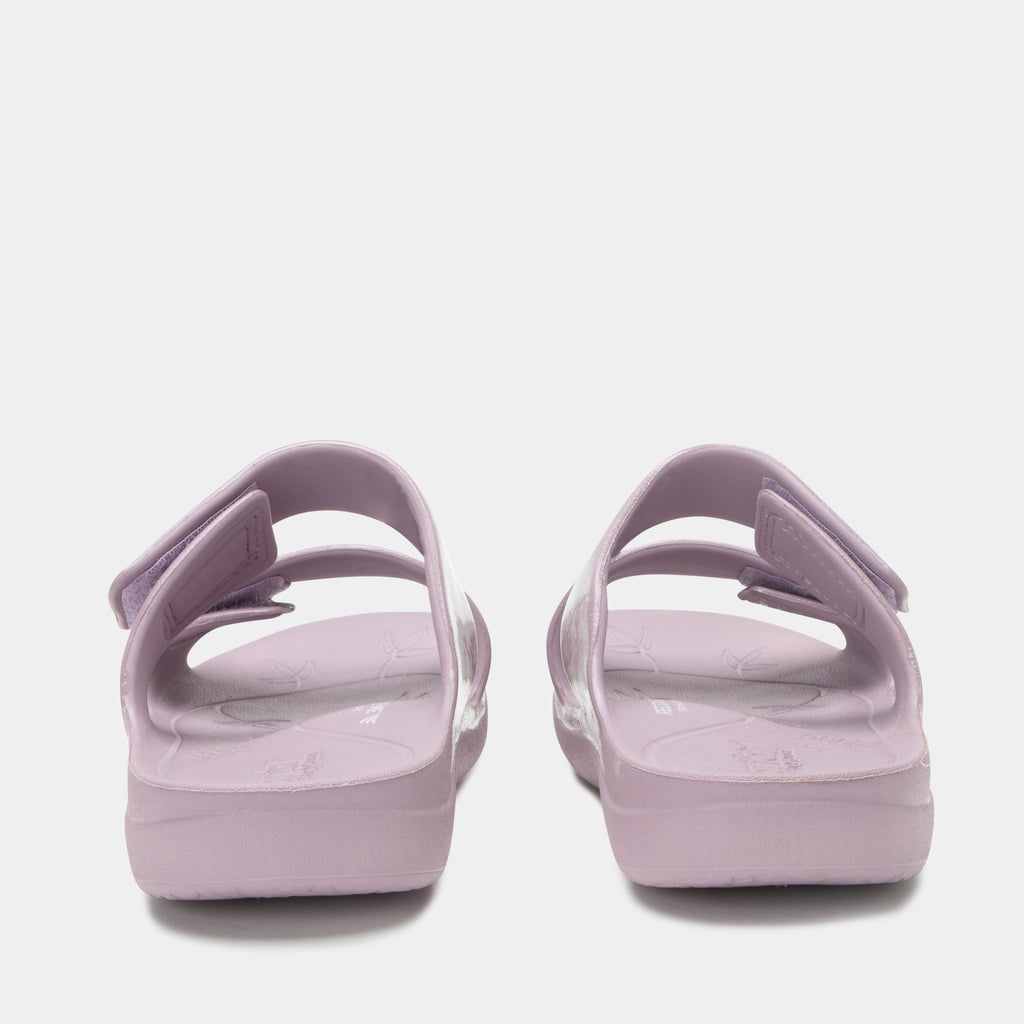 Orbyt Lilac Gloss Sandal | Alegria Shoes