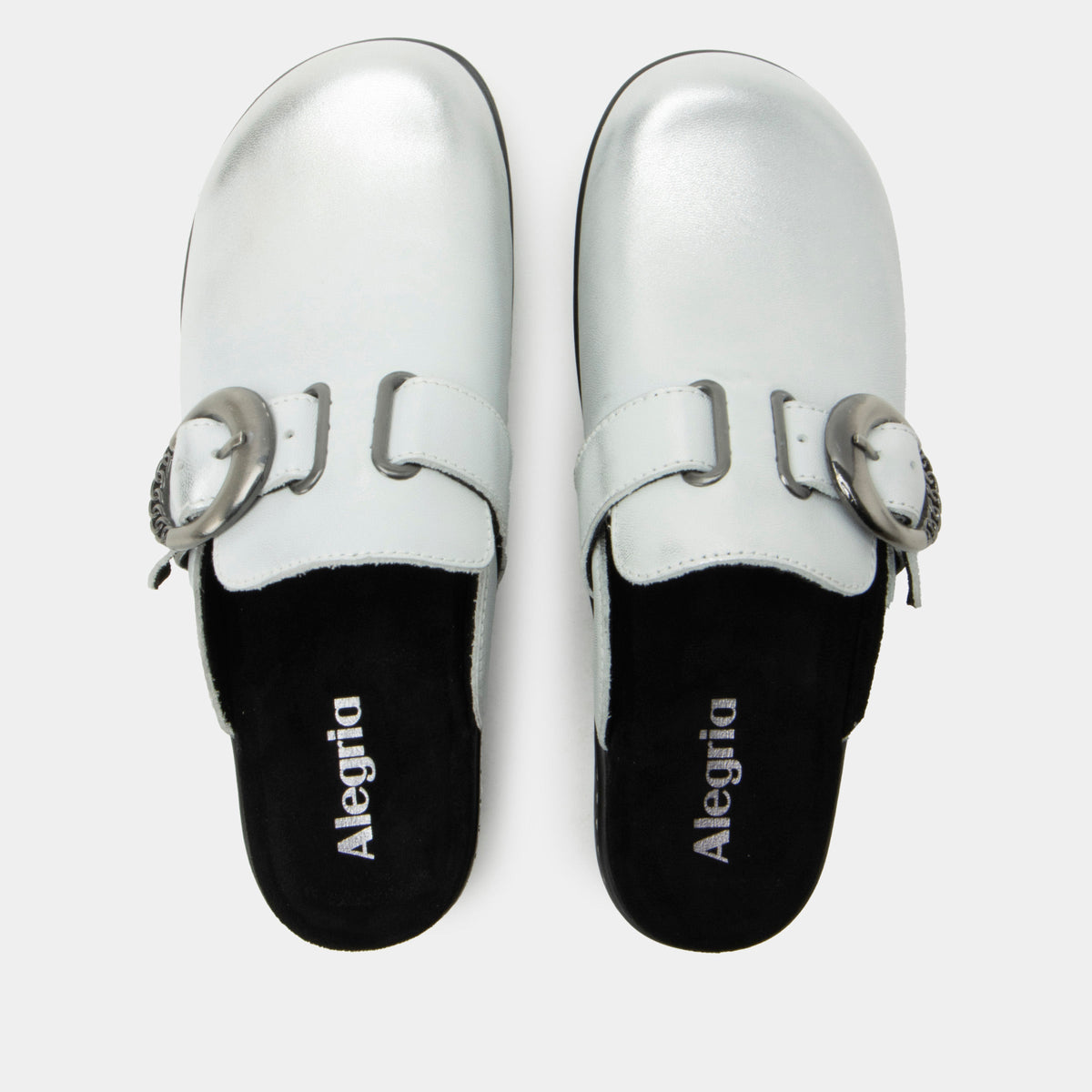 Osmosis Silver White Shoe | Alegria Shoes