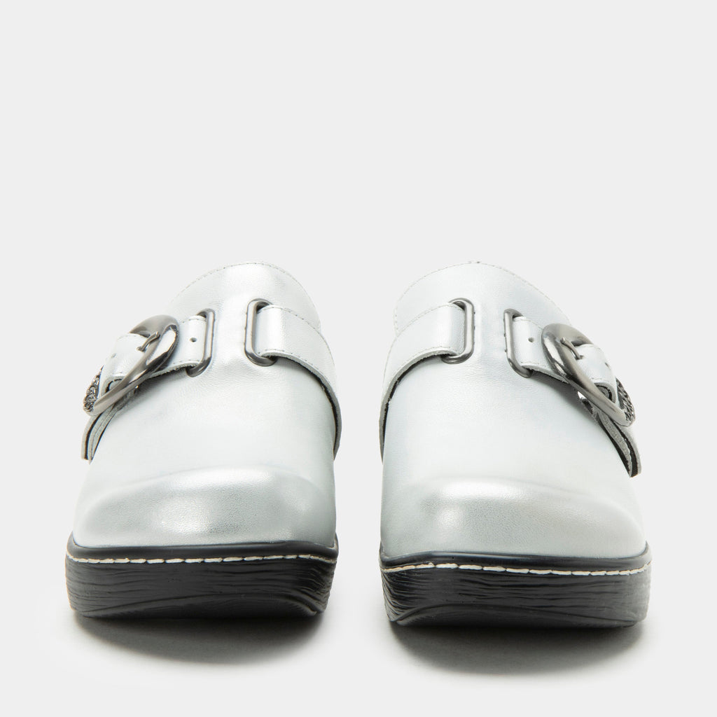 Osmosis Silver White Shoe | Alegria Shoes