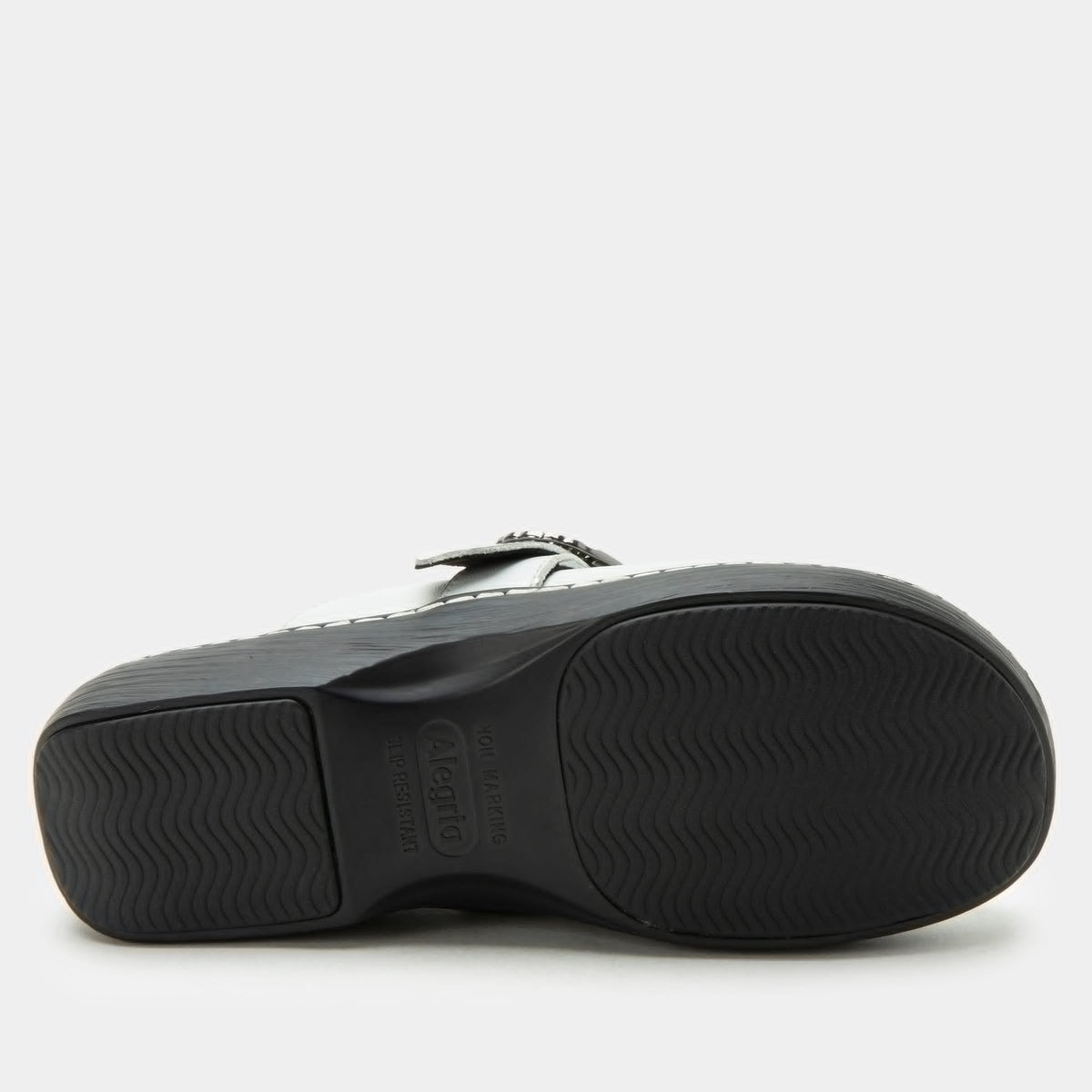 Osmosis Silver White Shoe | Alegria Shoes