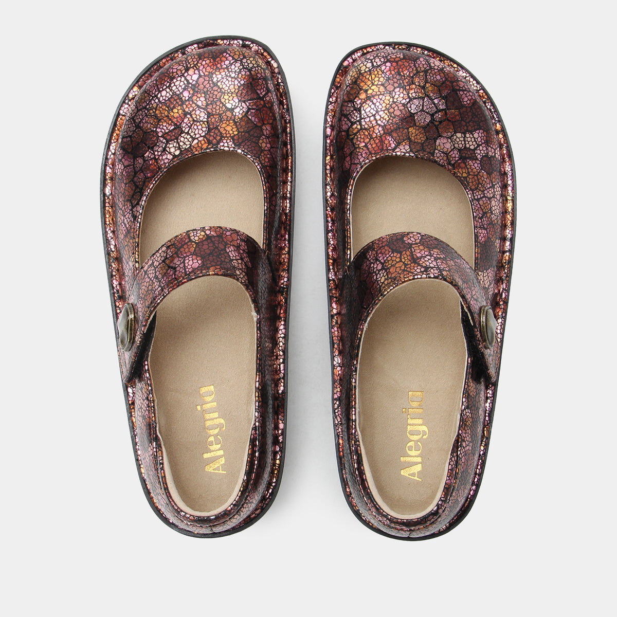 Paloma Bronze Fusion Mary Jane | Alegria Shoes