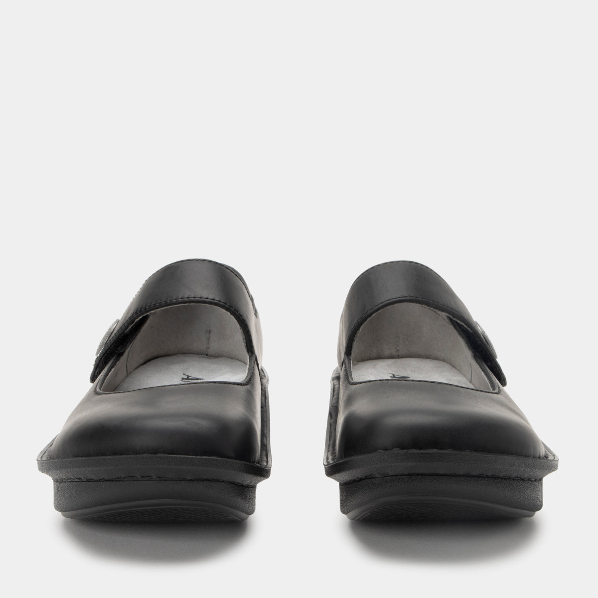 Paloma Oiled Black Mary Jane | Alegria Shoes