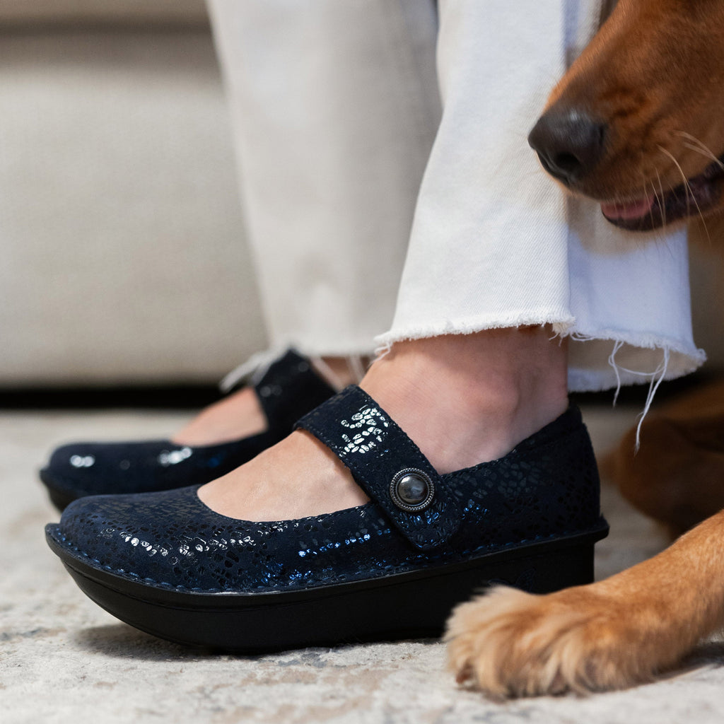 Paloma Blue Notes Mary Jane | Alegria Shoes