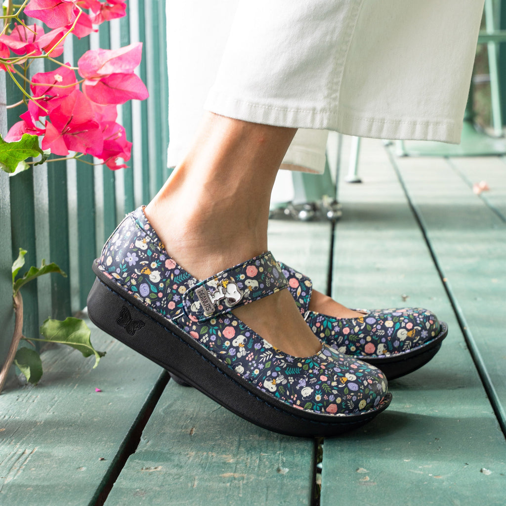 Paloma In Bloom Mary Jane | Alegria Shoes