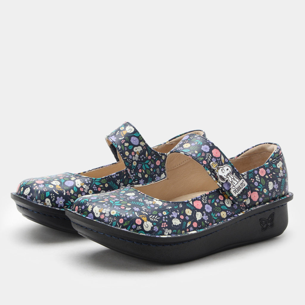 Paloma In Bloom Mary Jane | Alegria Shoes