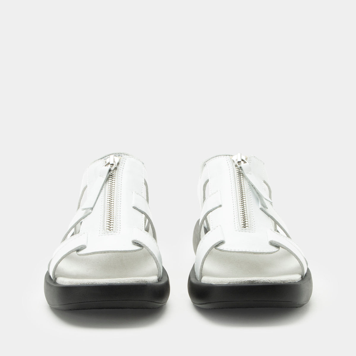 Palmer White Sandal | Alegria Shoes