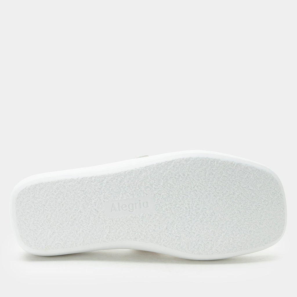 Portia All White Sandal | Alegria Shoes