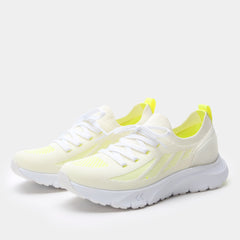 Regale Neon White Shoe