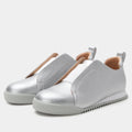 Reah Silver Shoe | Alegria Shoes