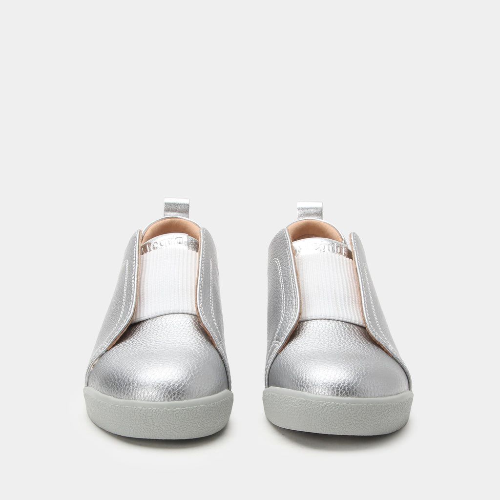 Reah Silver Shoe | Alegria Shoes