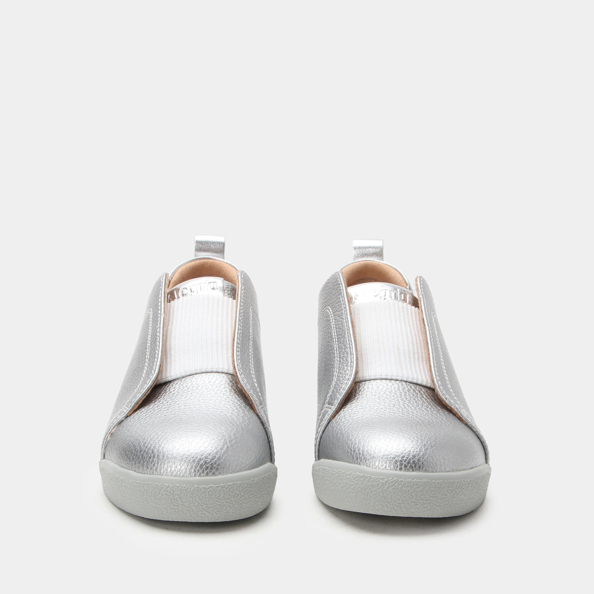 Reah Silver Shoe | Alegria Shoes